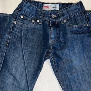 Kids Levi's Blue Straight Jeans